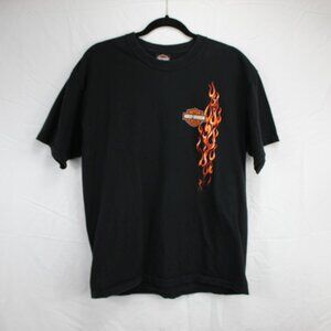 1998 Harley Davidson Men's Black T-Shirt Scottsdale AZ Hacienda Size Large